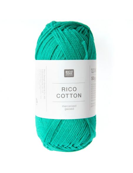 Pelote cotton émeraude