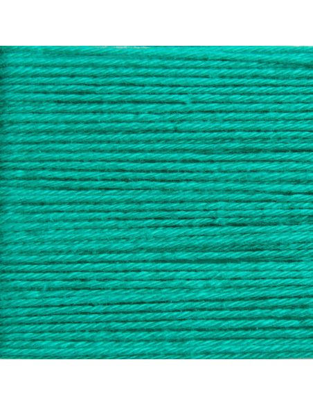 Pelote cotton émeraude