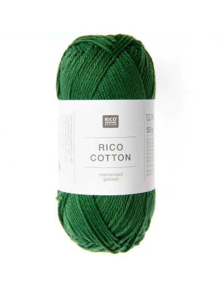 Pelote cotton vert sapin