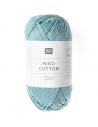 Pelote cotton bleu gris
