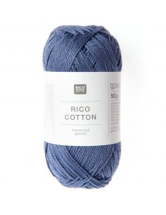 Pelote cotton bleu nuit