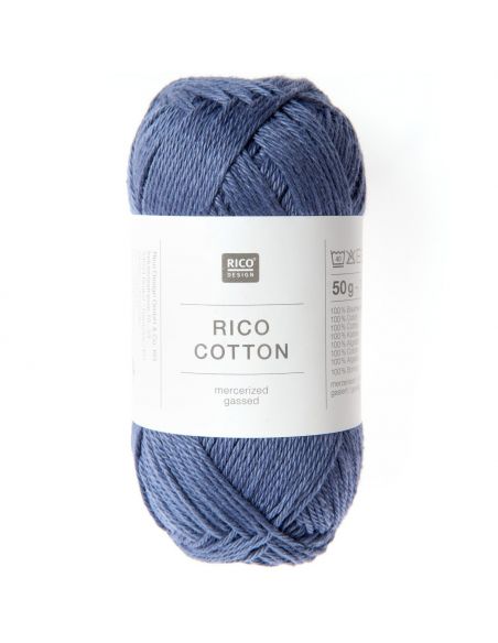 Pelote cotton bleu nuit