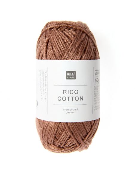 Pelote cotton marron chevreuil