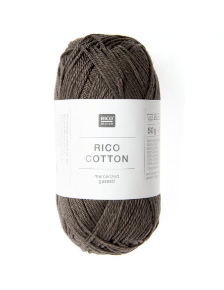 Pelote cotton chocolat