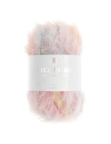 Pelote Creative Ricorumi Furry Furry print pastel