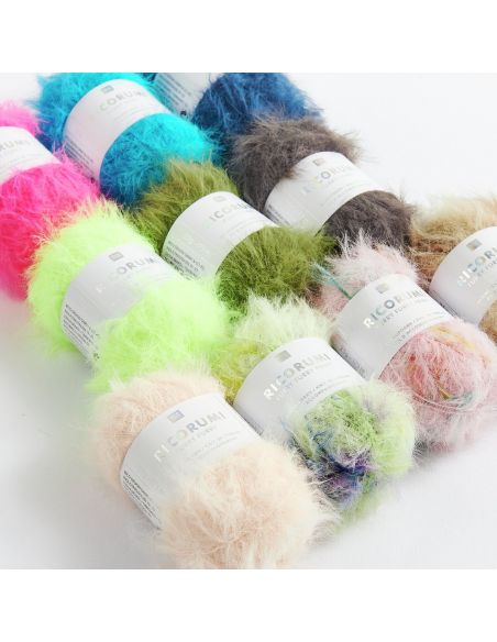 Pelote Creative Ricorumi Furry Furry print pastel
