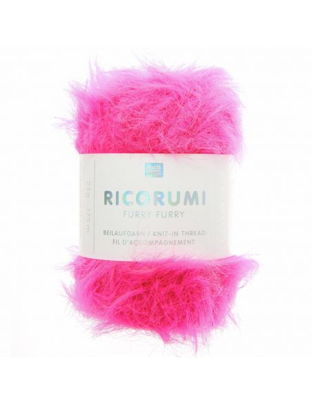 Pelote Creative Ricorumi Furry Furry dk rose fluo