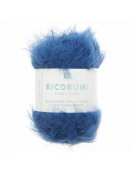 Pelote Creative Ricorumi Furry Furry dk bleu nuit