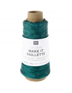 Pelote Creative make it Paillette pétrole