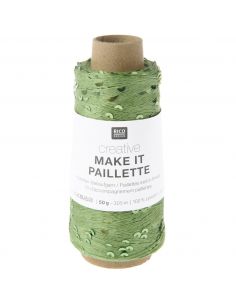 Pelote Creative make it Paillette vert