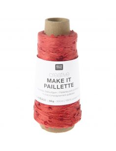 Pelote Creative make it Paillette rouge