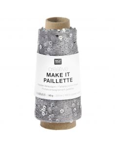 Pelote Creative make it Paillette gris