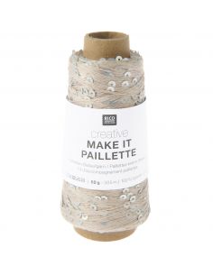 Pelote Creative make it Paillette argent