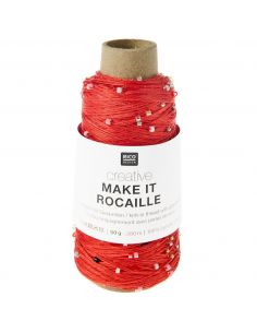 Pelote Creative make it Rocaille rouge multicolor