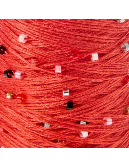 Pelote Creative make it Rocaille rouge multicolor