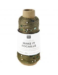 Pelote Creative make it Rocaille kaki multicolor
