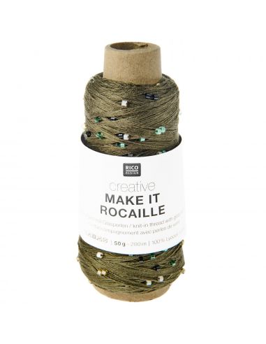Pelote Creative make it Rocaille kaki multicolor