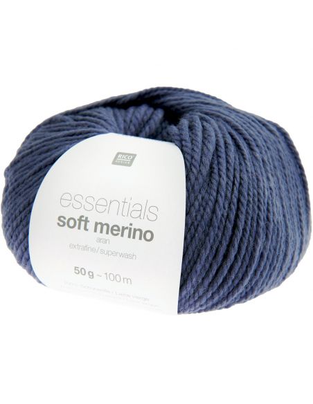 Pelote Essentials soft merino aran indigo