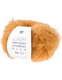 Pelote Luxury baby alpaca cashmere silk caramel