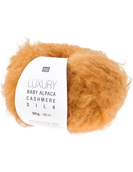 Pelote Luxury baby alpaca cashmere silk caramel