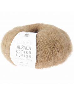Pelote Luxury alpaca cotton fusion camel