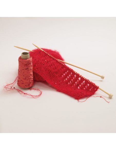 Pelote Luxury alpaca cotton fusion rouge