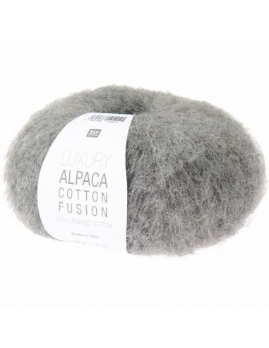 Pelote Luxury alpaca cotton fusion gris
