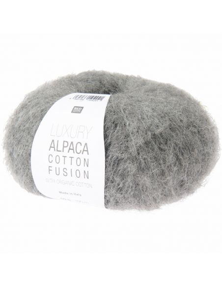 Pelote Luxury alpaca cotton fusion gris