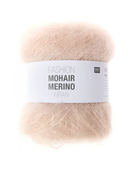 Pelote Fashion mohair merino aran rose