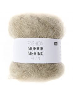 Pelote Fashion mohair merino aran taupe