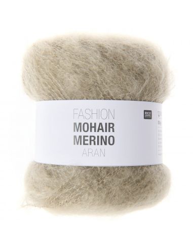 Pelote Fashion mohair merino aran taupe