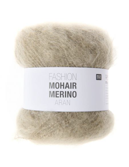 Pelote Fashion mohair merino aran taupe