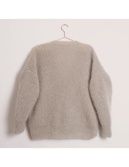 Pelote Fashion mohair merino aran taupe