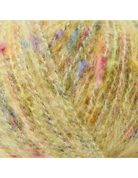 Pelote Fashion cotton alpaca fun neps vanille