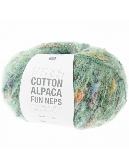 Pelote Fashion cotton alpaca fun neps lierre