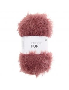 Pelote Creative fur bordeaux