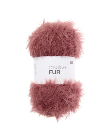 Pelote Creative fur bordeaux