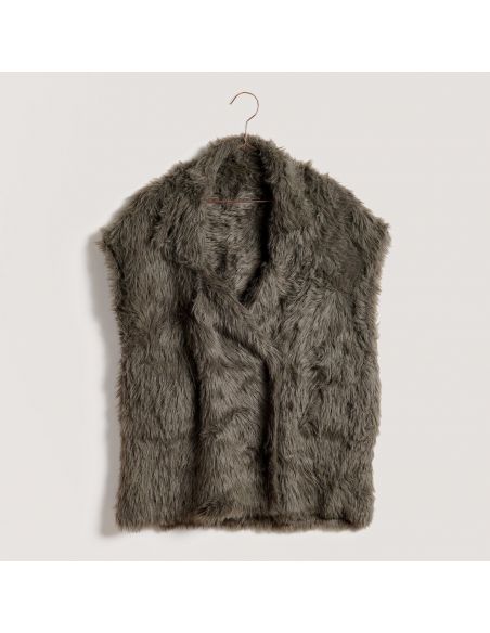 Pelote Creative fur dark khaki