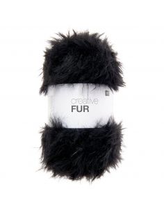 Pelote Creative fur noir