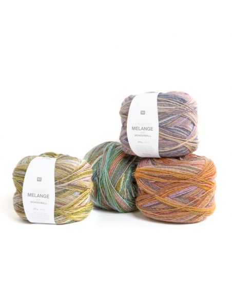 Pelote Creative melange aran wonderball falling leaves