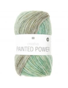 Pelote Creative painted power forest greens