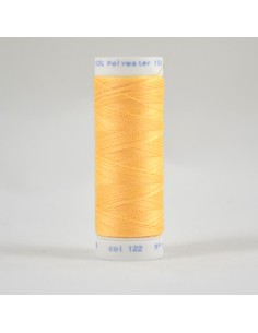 Bobine de 100m de fil à coudre Polyester Jaune miel
