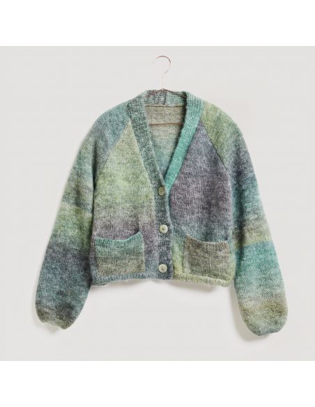 Pelote Creative painted power forest greens