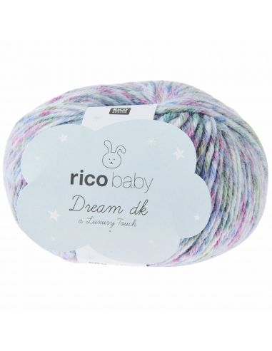 Pelote Rico baby dream dk rainbow spray