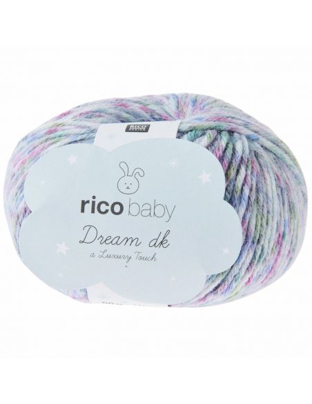 Pelote Rico baby dream dk rainbow spray