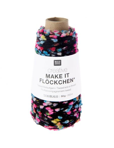 Pelote Creative make it Flöckchen néon