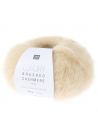 Pelote Luxury brushed cashmere aran écru