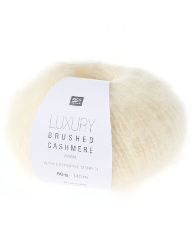 Rico Luxury brushed cashmere aran