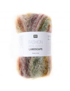 Pelote Fashion wool alpaca ladscape ethno shades