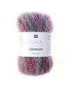 Pelote Fashion wool alpaca landscape late sundown